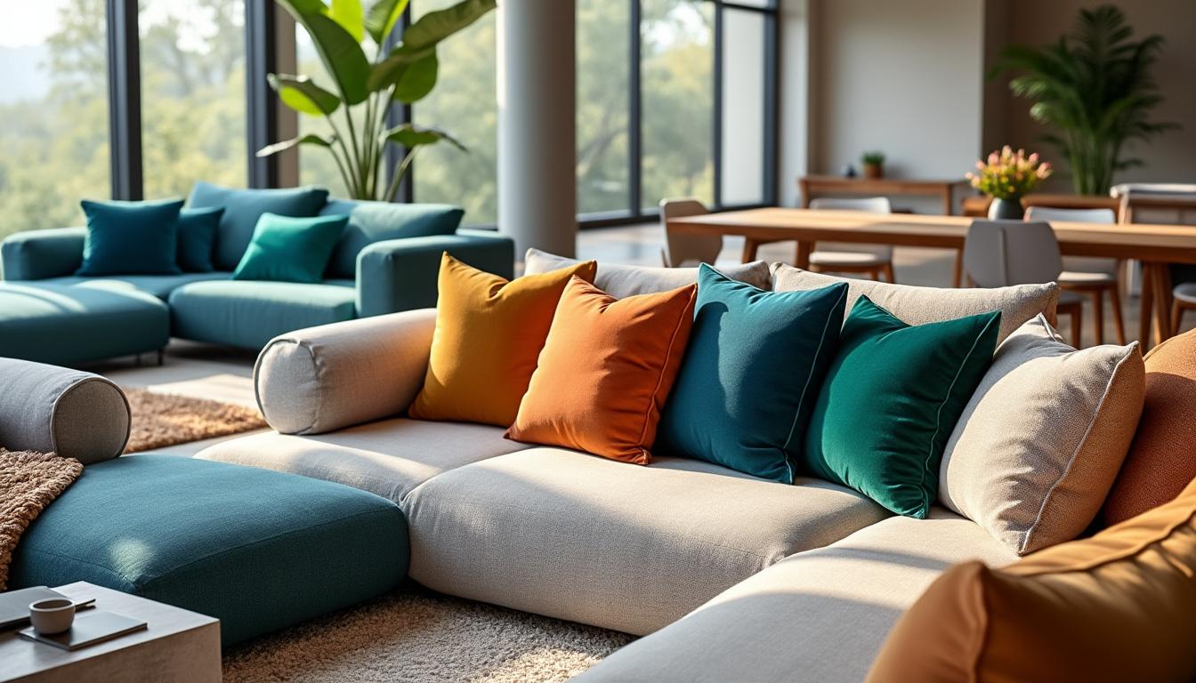 découvrez nos conseils pour choisir le canapé coussin idéal, alliant style et confort optimal pour votre salon.