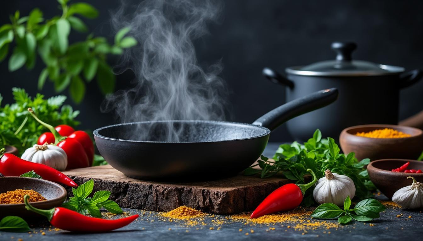 explorez les secrets de la cuisine noire pour transformer et sublimer vos plats avec des techniques uniques et des saveurs authentiques.
