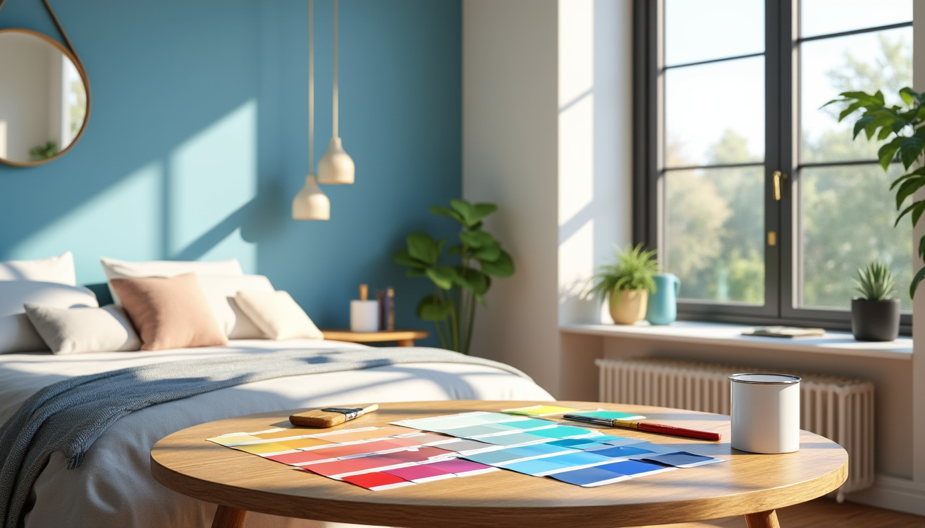 découvrez nos conseils pour choisir la peinture idéale qui transformera votre chambre en un espace chaleureux et harmonieux.