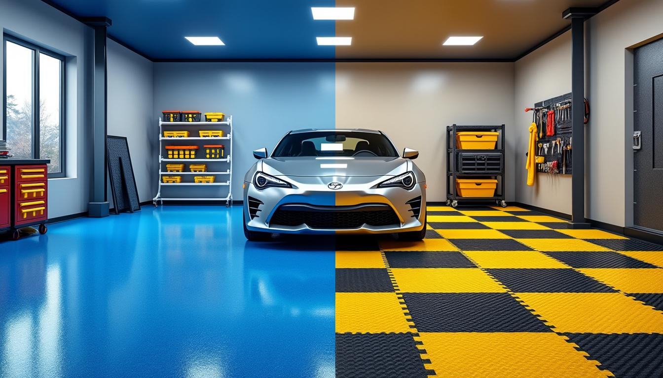 découvrez comment choisir le revêtement de sol idéal pour votre garage, alliant durabilité, esthétique et facilité d'entretien.