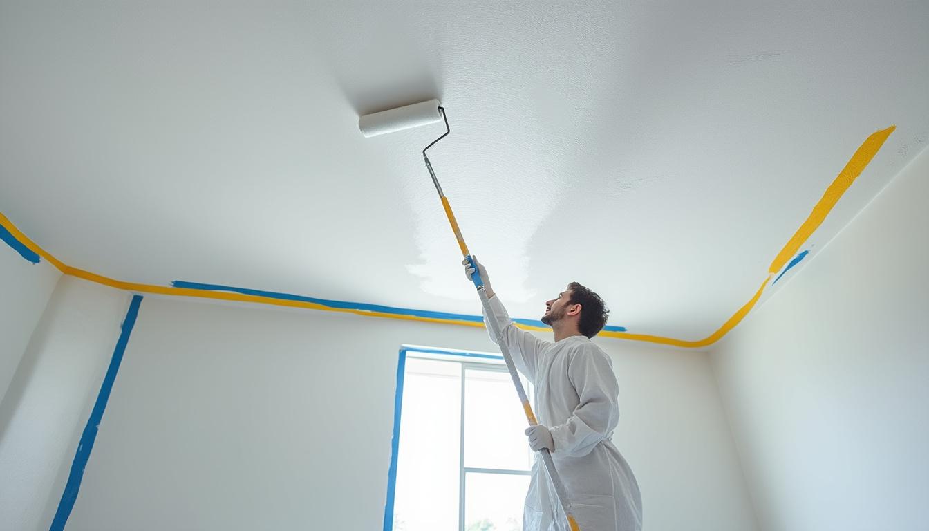 découvrez nos astuces pour peindre un plafond sans laisser de traces et obtenir une finition parfaite facilement.