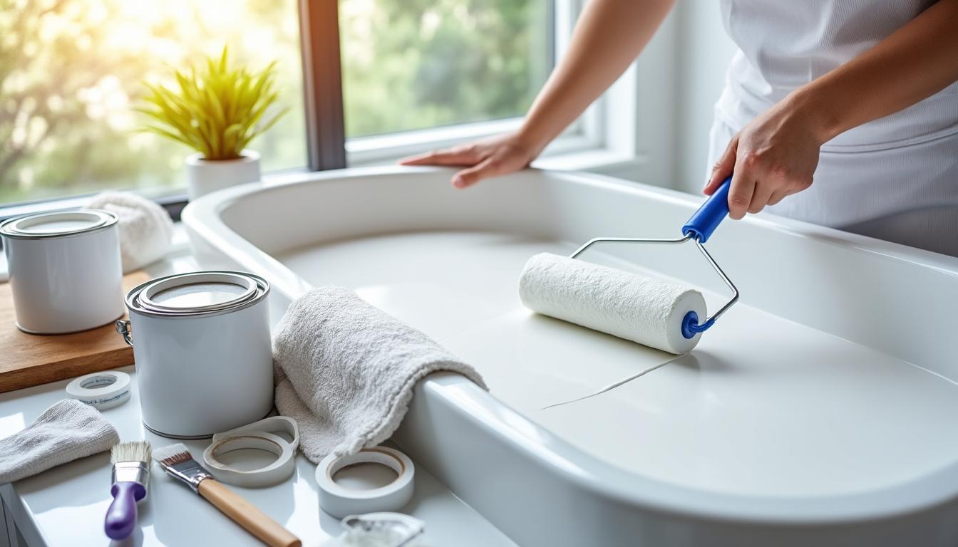 découvrez notre guide complet pour peindre une baignoire et obtenir un résultat parfait. astuces, étapes détaillées et conseils pratiques pour transformer votre salle de bain facilement.
