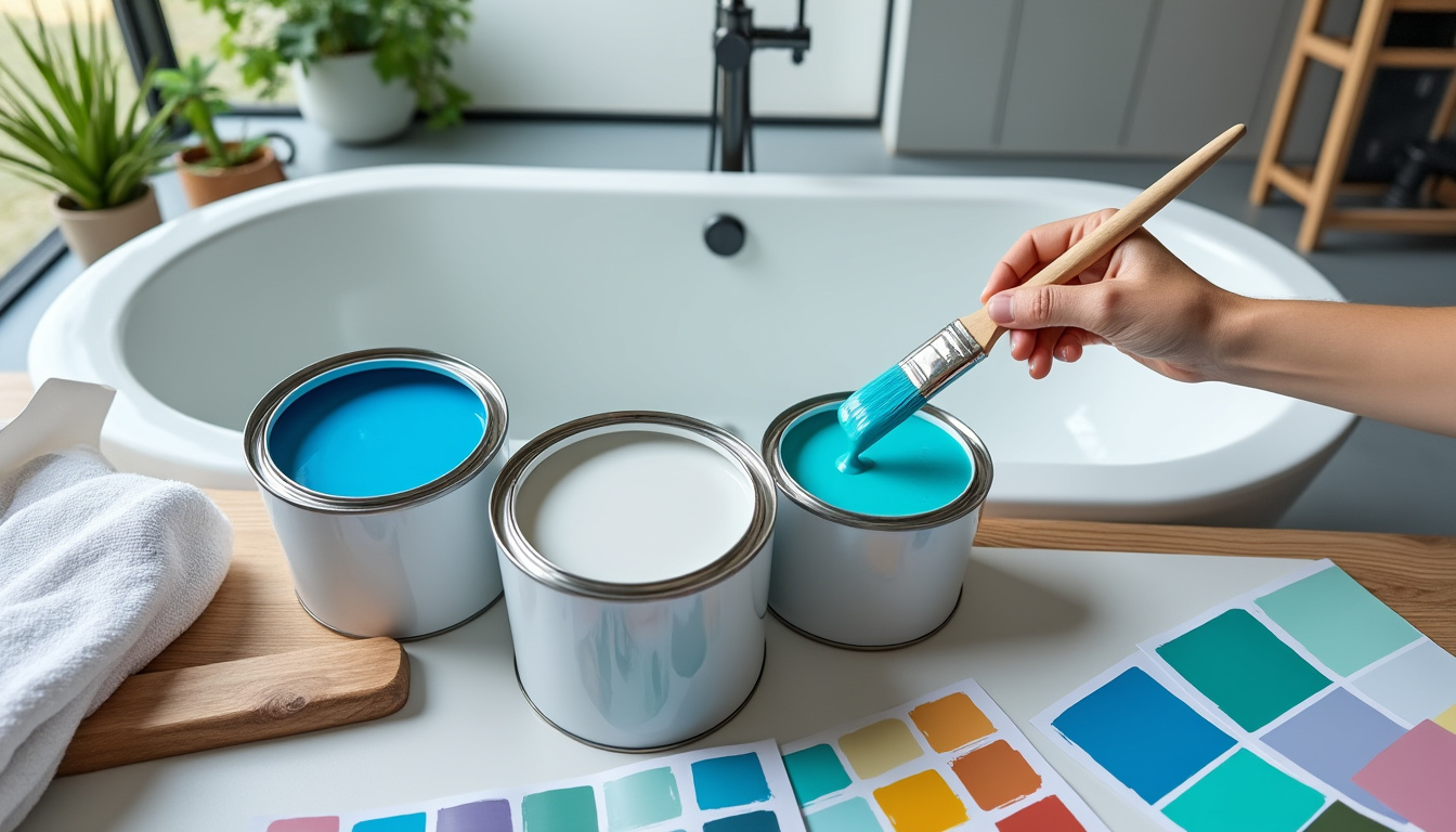 découvrez nos conseils pour choisir la peinture parfaite et rénover efficacement votre baignoire, alliant durabilité et esthétique.