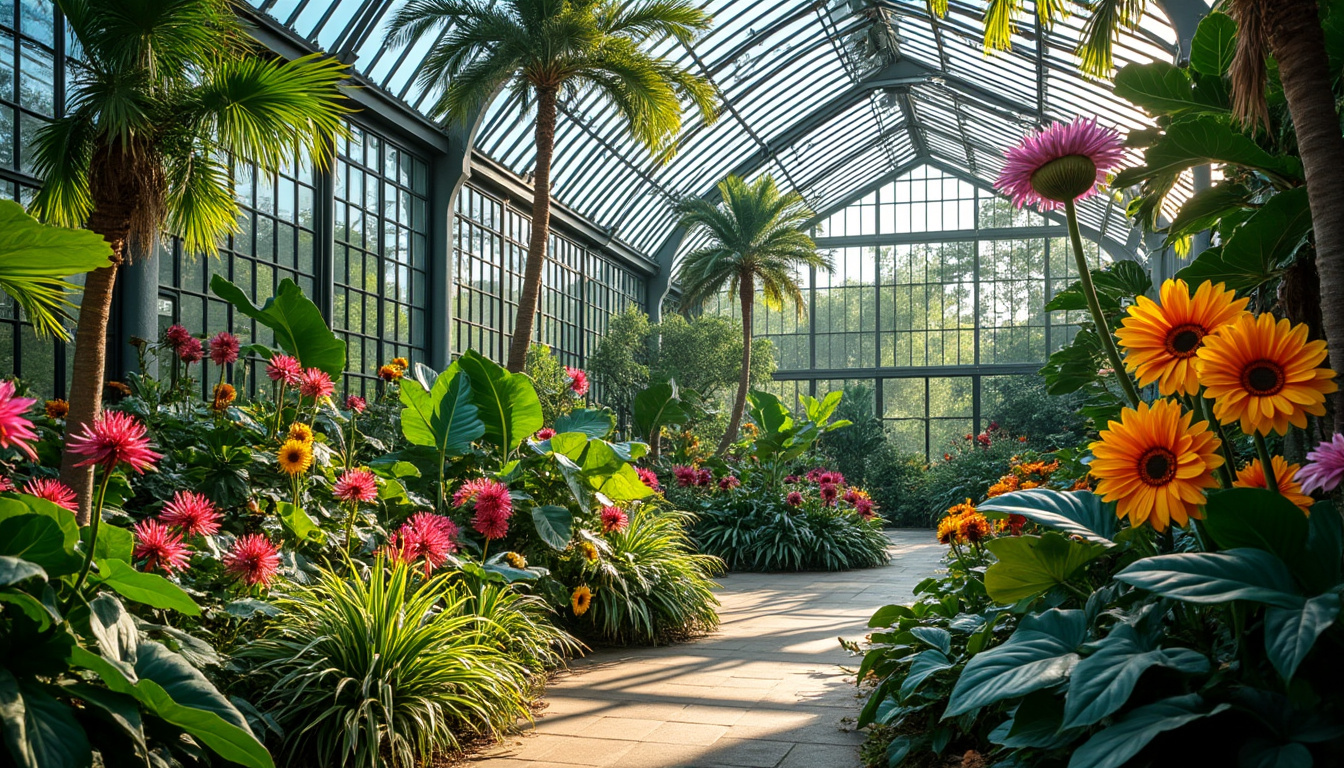 explorez les grandes serres du jardin des plantes et découvrez leur rôle essentiel dans la préservation et la promotion de la biodiversité.