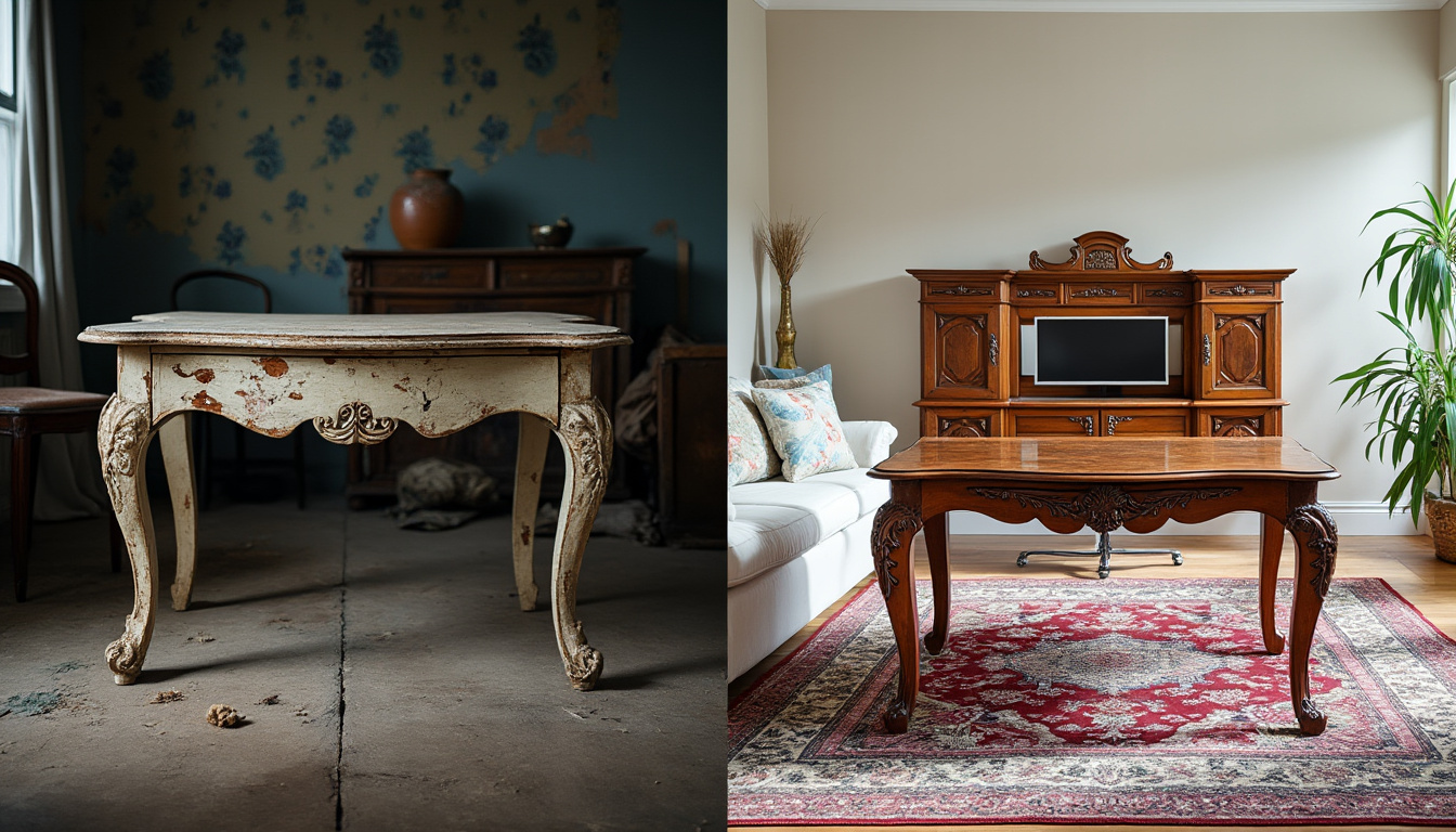 découvrez comment redonner vie à un meuble grâce à un relooking avant et après, et transformez vos pièces avec créativité et style.