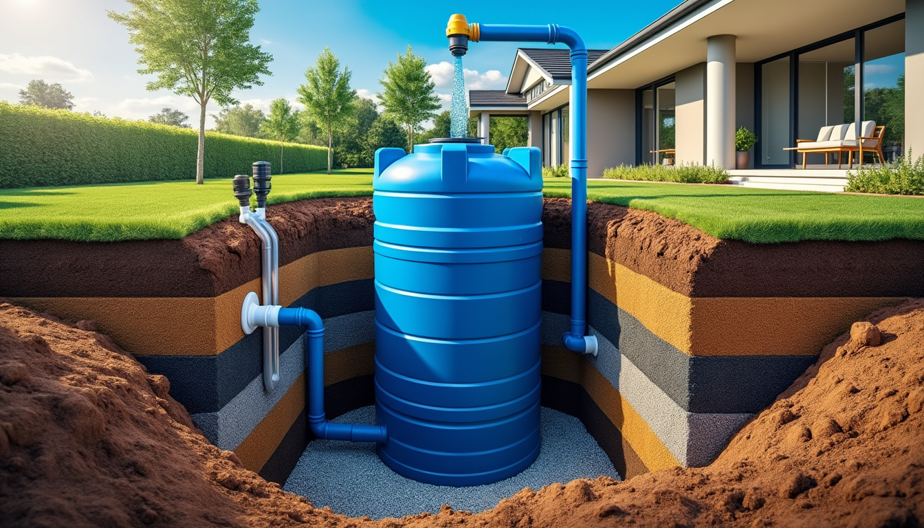 découvrez tout sur la cuve eau de pluie enterrée : avantages, choix, installation et entretien pour une récupération d'eau efficace et écologique.